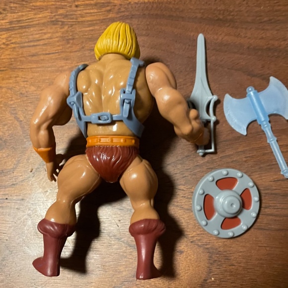 He-Man MOTU Masters Of The Universe Super7 Variant Complete Sword Axe Shield - Picture 3 of 3